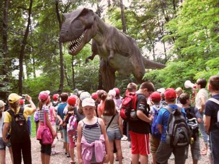 Zielona szkoła w górach - w parku dinozaurów